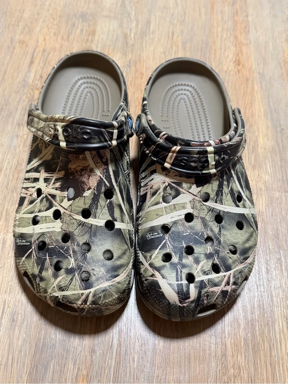 Crocs Classic Clog Mossy Oak Camo Slip-On Comfort Shoes | Unisex